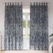 Velvet Gordijnen 2 st Zilvergrijs 225 x 140 cm Fluweel
