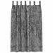 Velvet Gordijnen 2 st Grijs 175 x 140 cm Fluweel