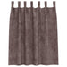 Velvet Gordijnen 2 st Bruin 140 x 140 cm Fluweel