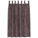 Velvet Gordijnen 2 st Bruin 175 x 140 cm Fluweel