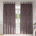 Velvet Gordijnen 2 st Bruin 225 x 140 cm Fluweel