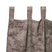 Velvet Gordijnen 2 st Cappuccino 225 x 140 cm Fluweel