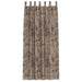 Velvet Gordijnen 2 st Cappuccino 260 x 140 cm Fluweel