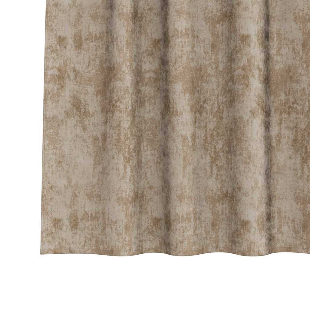 Velvet Gordijnen 2 st champagne 245 x 140 cm Fluweel