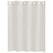 Voile Gordijn 2 st Crème 140 x 140 cm Polyester