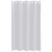 Voile Gordijn 2 st Lichtgrijs 175 x 140 cm Polyester