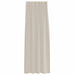 Voile Gordijn 2 st Zand 245 x 140 cm Polyester