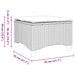 Tuinkrukken met kussens 2 st 55x55x36 cm poly rattan zwart