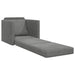 Slaapbank Donkergrijs 74 x 77 x 81 cm Fluweel