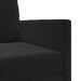 Slaapbank Zwart 74 x 77 x 81 cm Fluweel