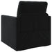 Slaapbank Zwart 74 x 77 x 81 cm Fluweel
