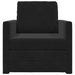 Slaapbank Zwart 74 x 77 x 81 cm Fluweel