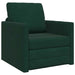 Slaapbank Donkergroen 74 x 77 x 81 cm Fluweel