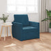 Slaapbank Blauw 74 x 77 x 81 cm Fluweel