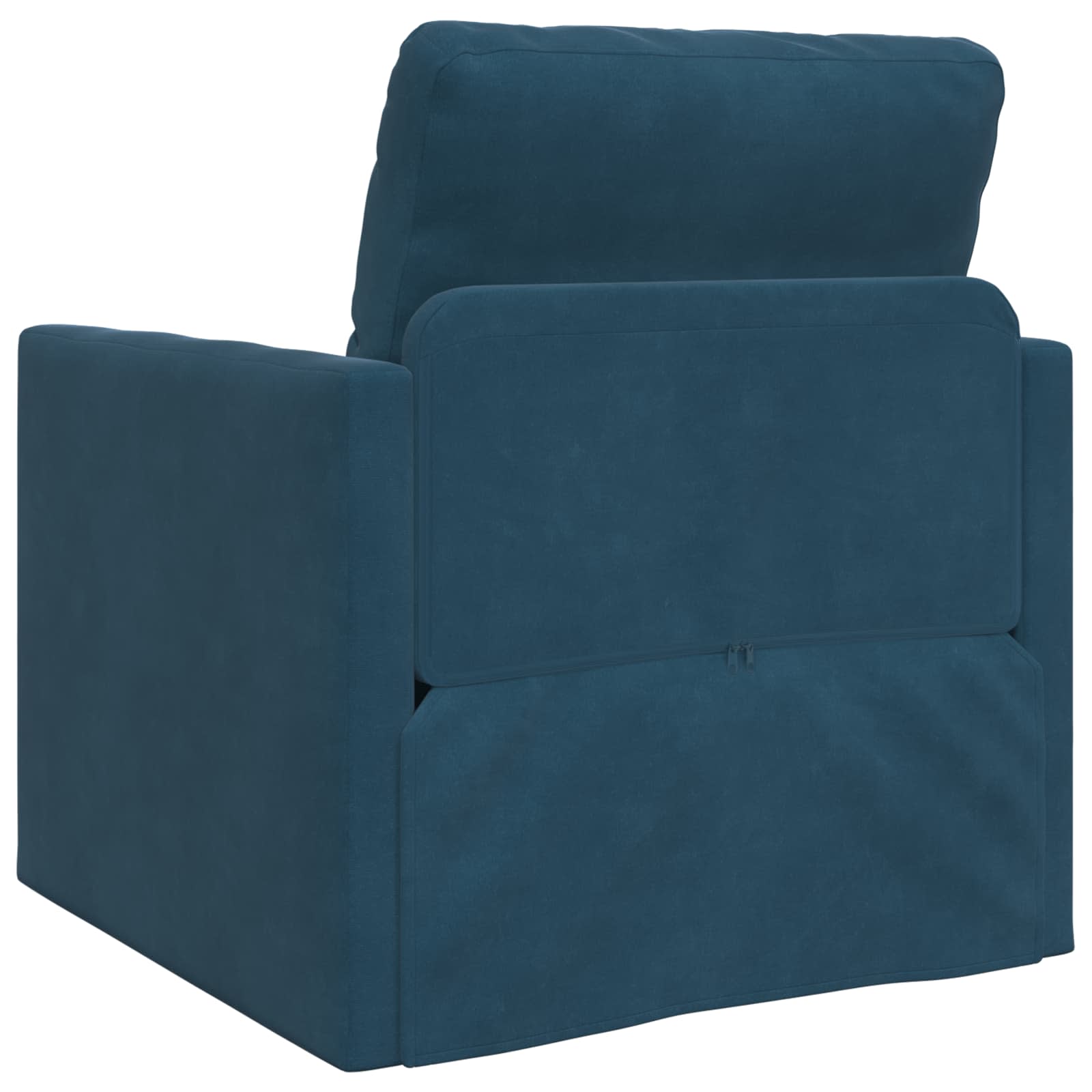 Slaapbank Blauw 74 x 77 x 81 cm Fluweel