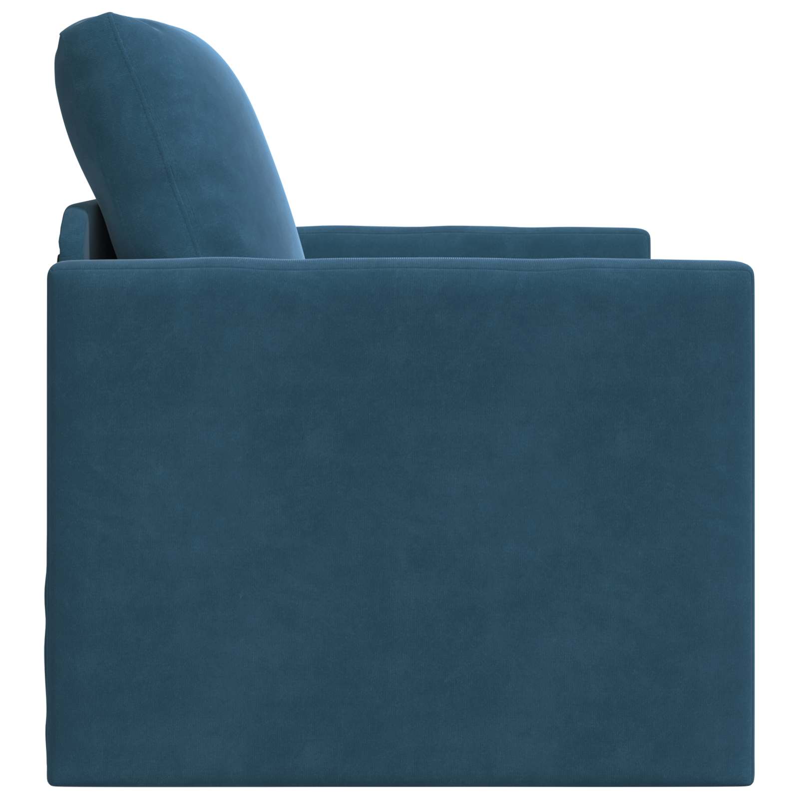 Slaapbank Blauw 74 x 77 x 81 cm Fluweel