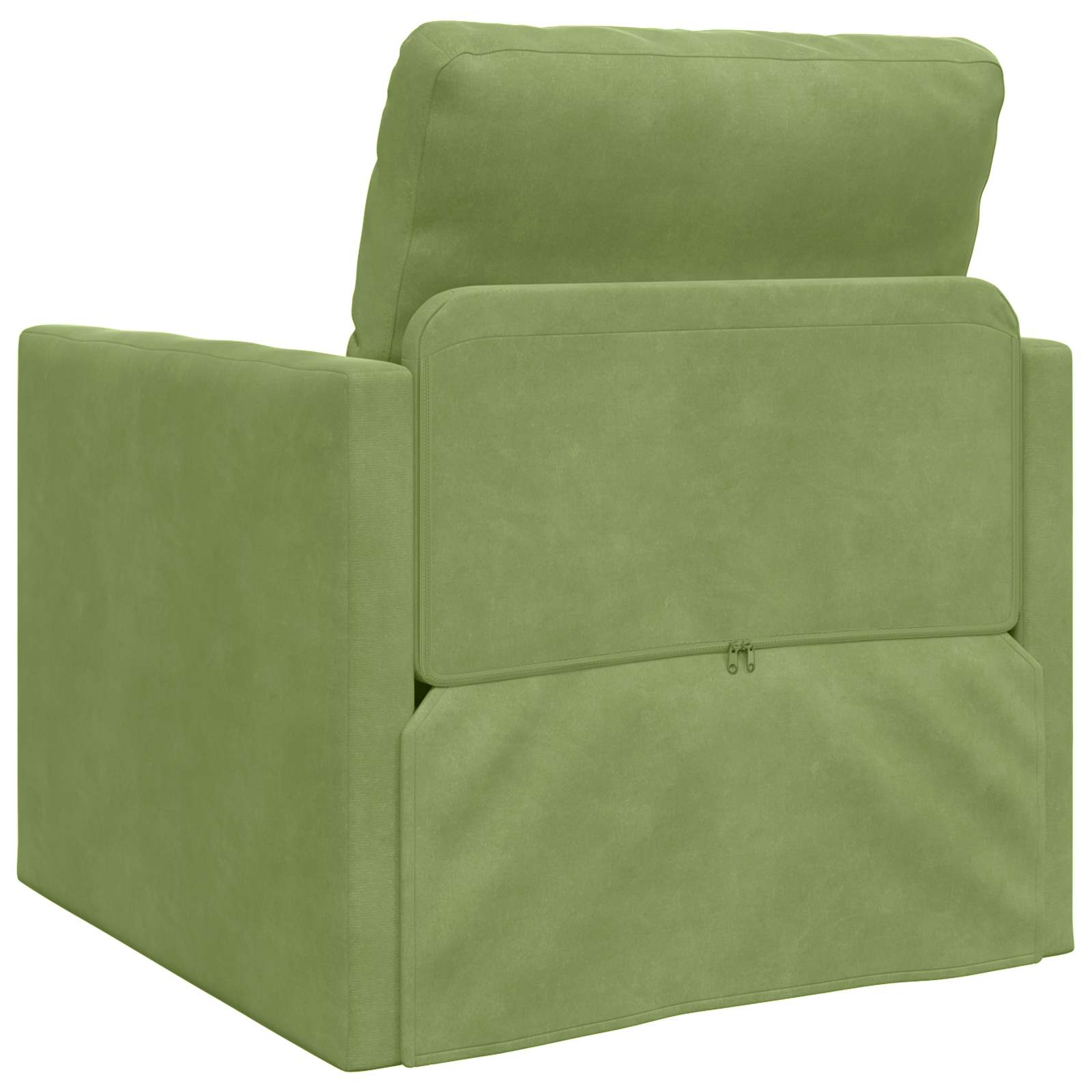 Slaapbank Lichtgroen 74 x 77 x 81 cm Fluweel