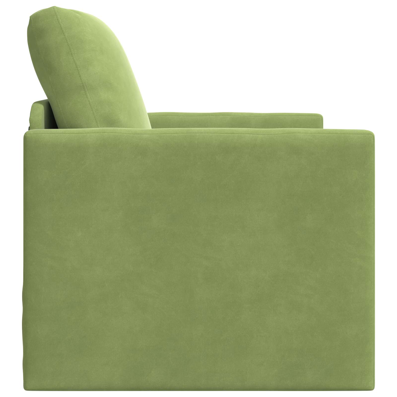 Slaapbank Lichtgroen 74 x 77 x 81 cm Fluweel