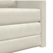 Slaapbank Crème 74 x 77 x 81 cm Fluweel