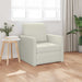 Slaapbank Crème 74 x 77 x 81 cm Fluweel