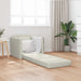 Slaapbank Crème 74 x 77 x 81 cm Fluweel