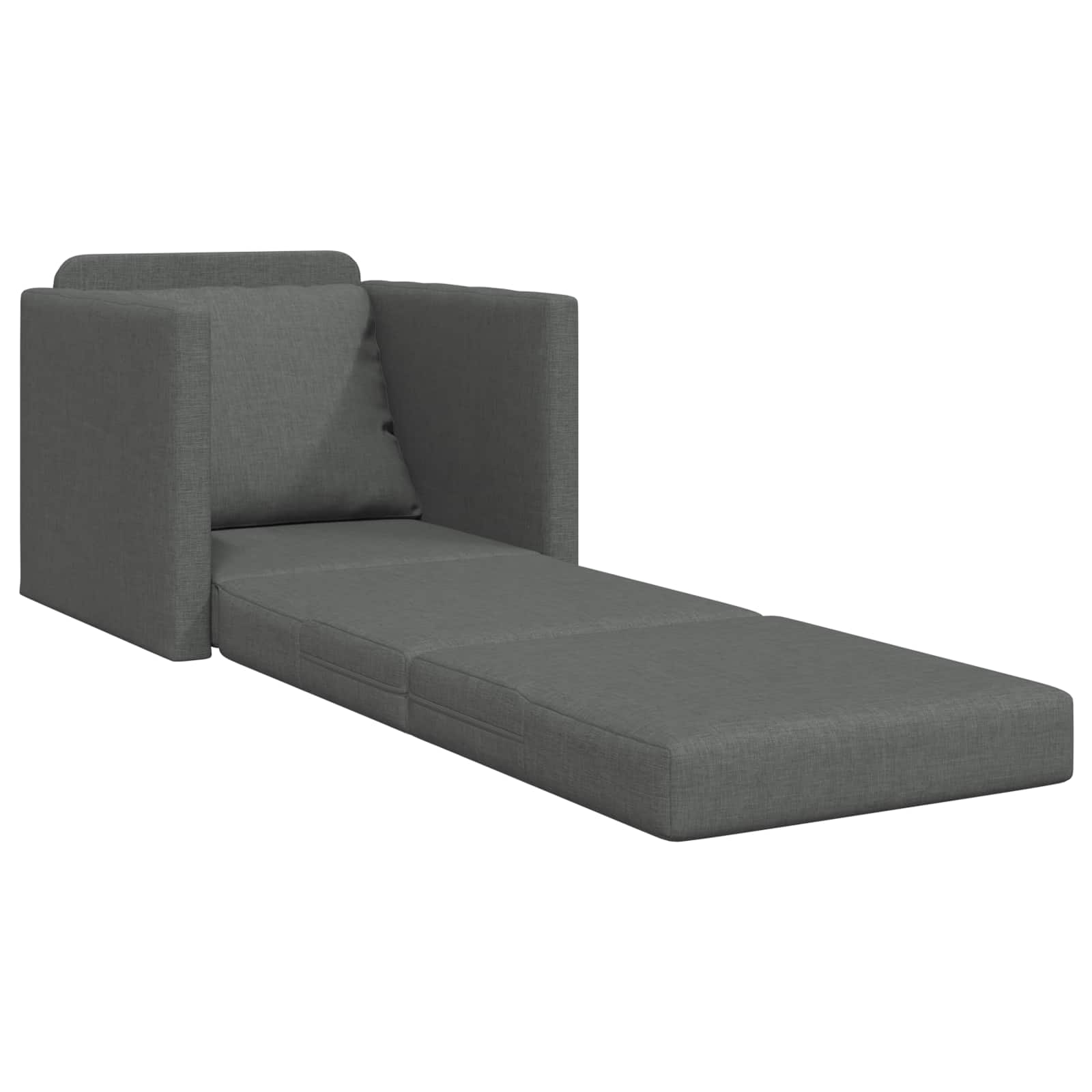 Slaapbank 60cm Donkergrijs Stof
