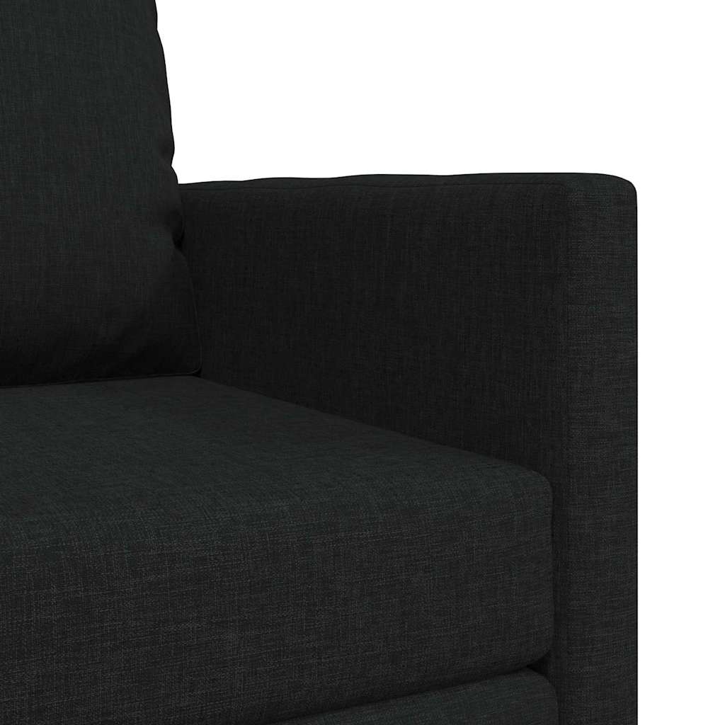 Slaapbank Zwart 74 x 77 x 81 cm Stof