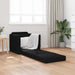 Slaapbank Zwart 74 x 77 x 81 cm Stof