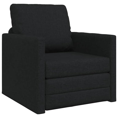 Slaapbank Zwart 74 x 77 x 81 cm Stof
