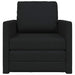 Slaapbank Zwart 74 x 77 x 81 cm Stof