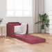 Slaapbank Wijnrood 74 x 77 x 81 cm Stof