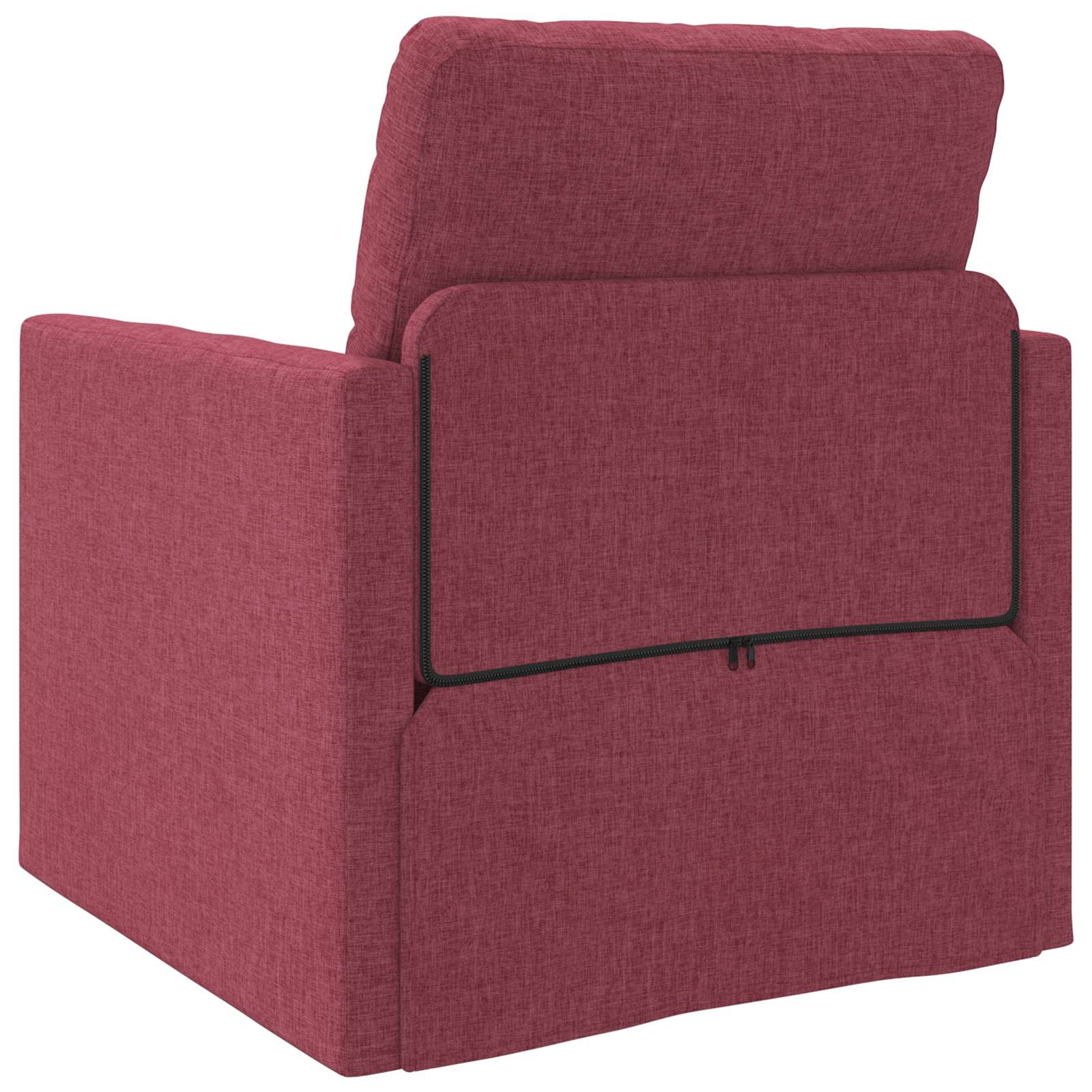 Slaapbank Wijnrood 74 x 77 x 81 cm Stof