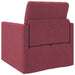 Slaapbank Wijnrood 74 x 77 x 81 cm Stof