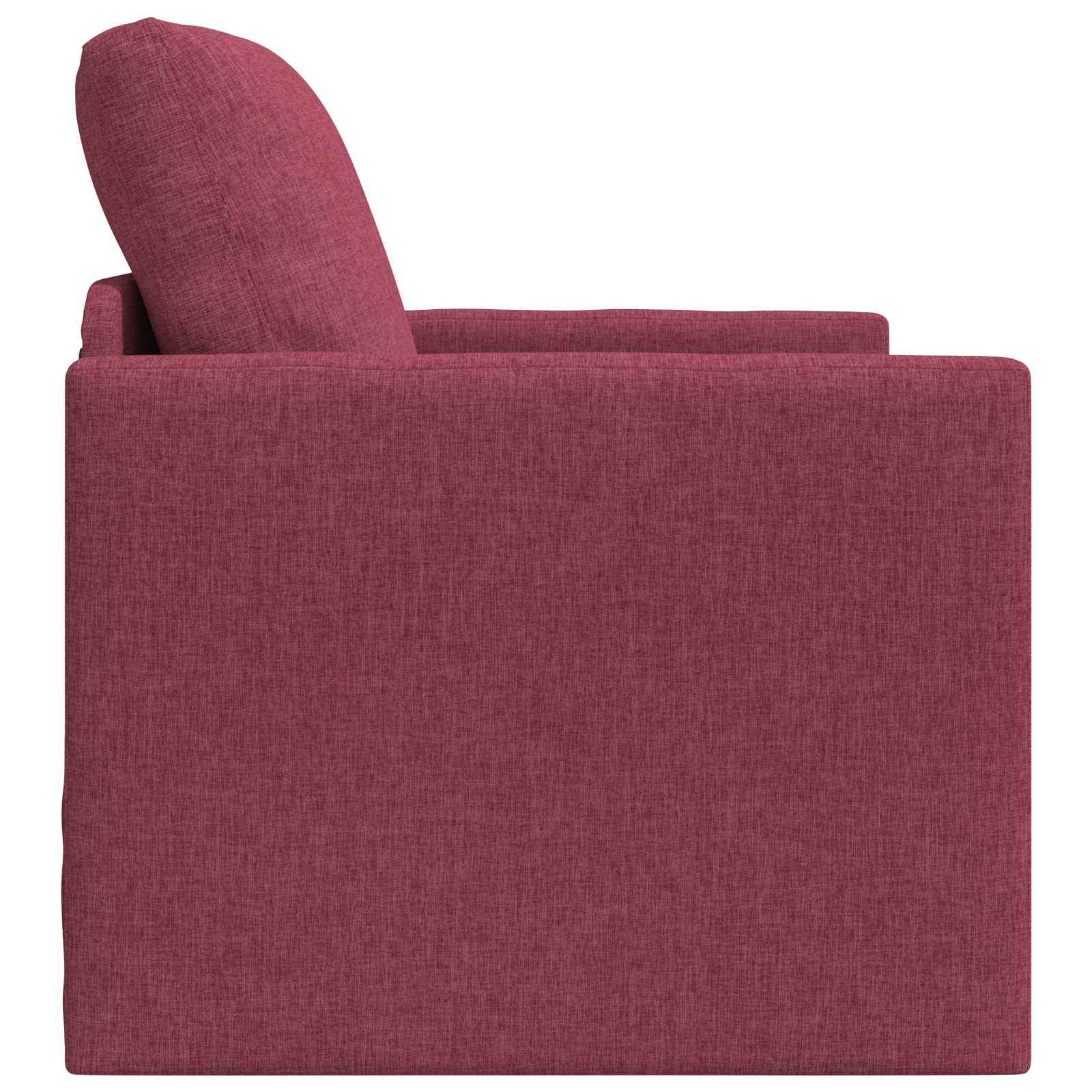 Slaapbank Wijnrood 74 x 77 x 81 cm Stof