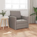 Slaapbank Taupe 74 x 77 x 81 cm Stof