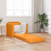 Slaapbank Donkergeel 74 x 77 x 81 cm Stof