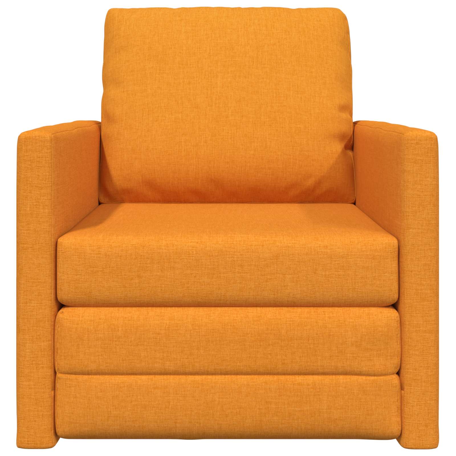 Slaapbank Donkergeel 74 x 77 x 81 cm Stof