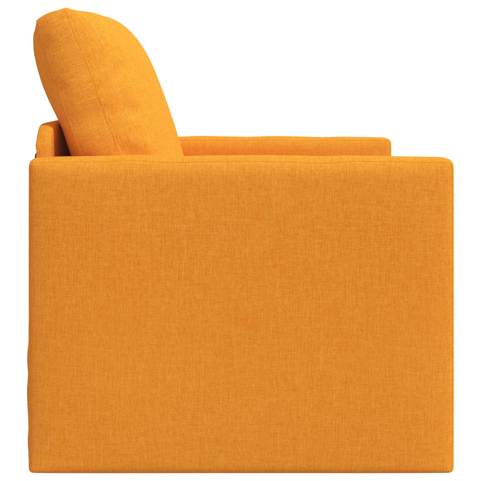 Slaapbank Donkergeel 74 x 77 x 81 cm Stof