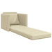 Slaapbank 60cm Crème Kunstleer