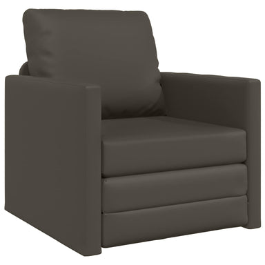 Slaapbank 60cm Grijs Kunstleer