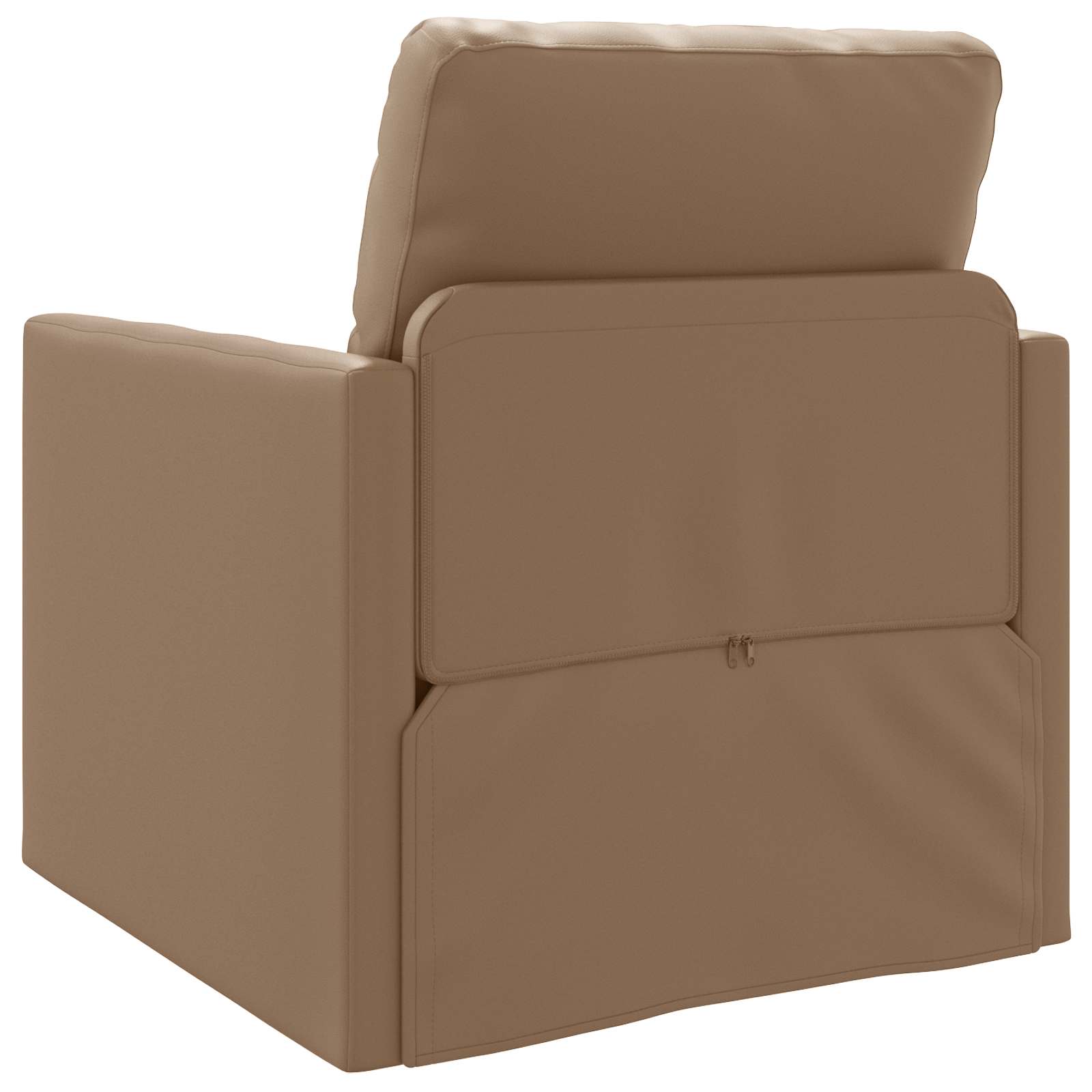 Slaapbank 60cm Cappuccino Kunstleer