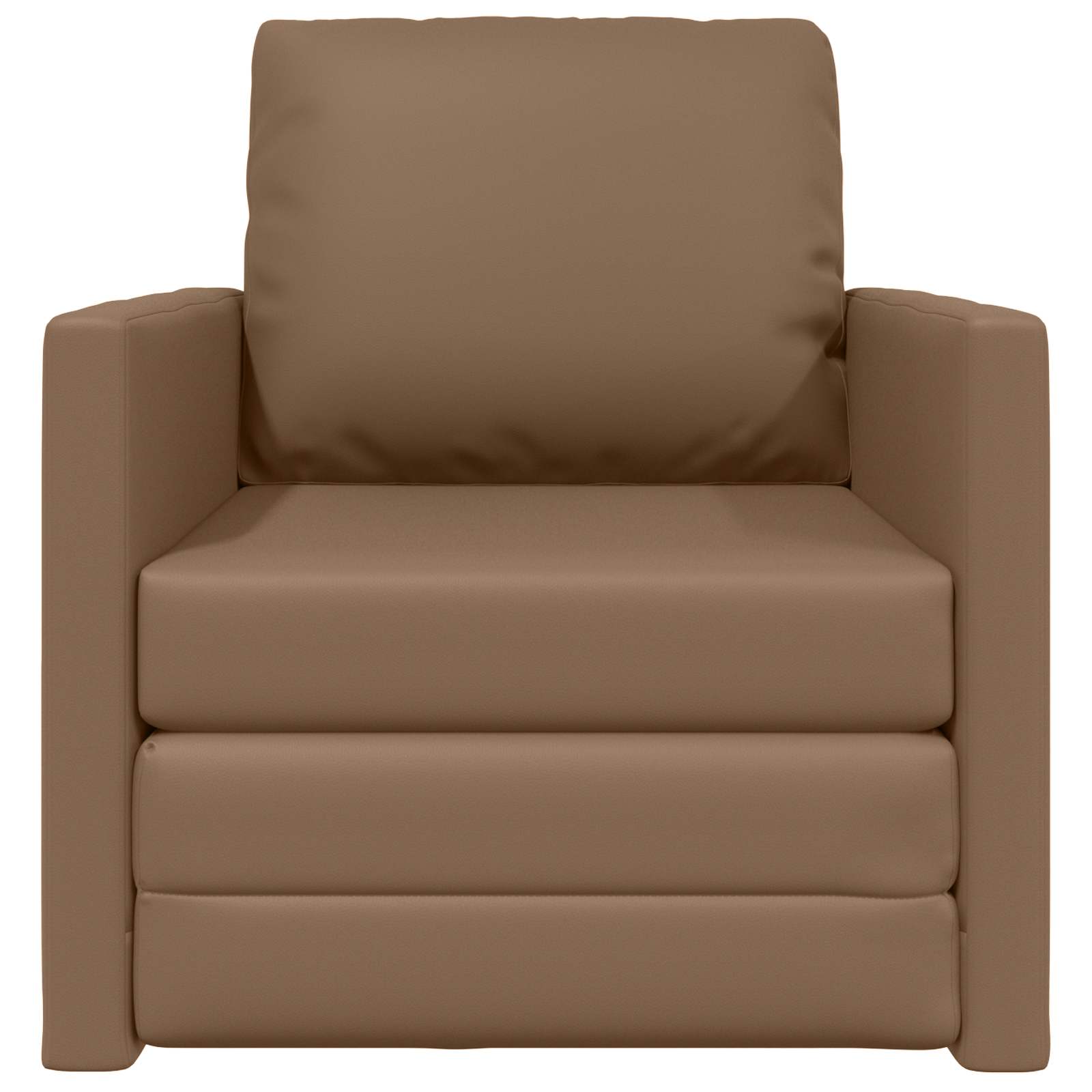 Slaapbank 60cm Cappuccino Kunstleer
