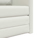 Slaapbank 60cm Wit Kunstleer