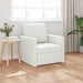 Slaapbank 60cm Wit Kunstleer