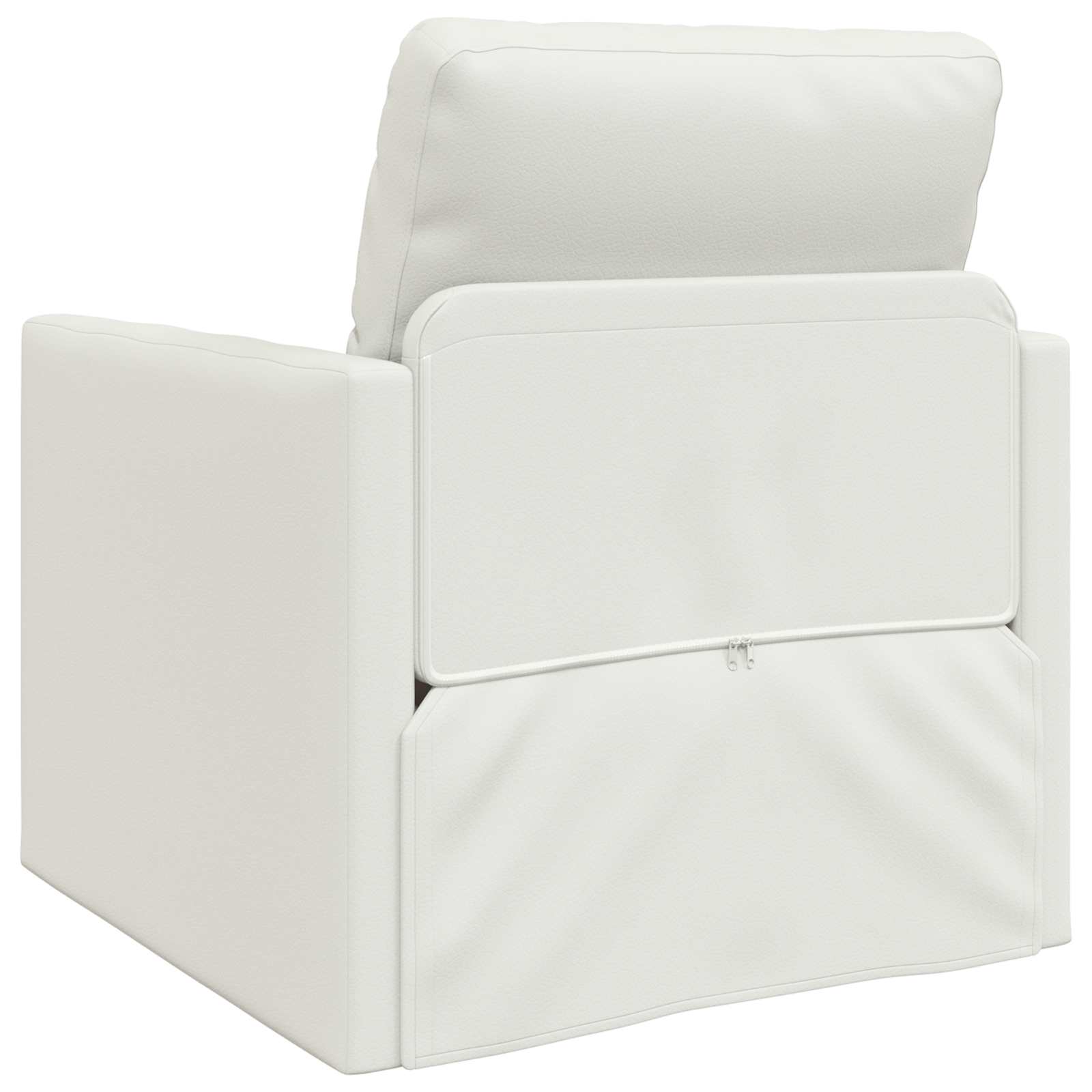 Slaapbank 60cm Wit Kunstleer