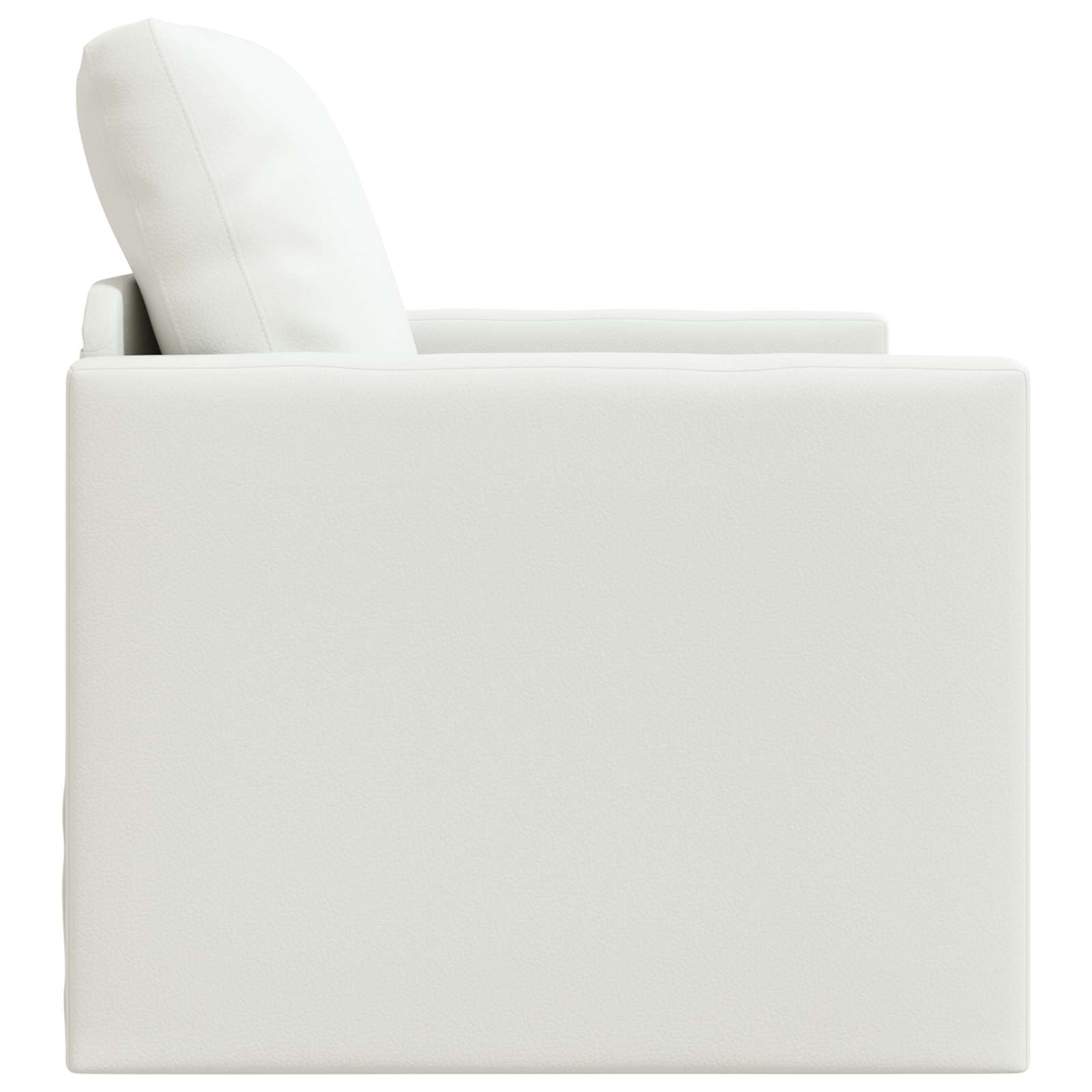 Slaapbank 60cm Wit Kunstleer