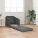 Slaapbank Donkergrijs 65 x 80 x 83 cm Stof