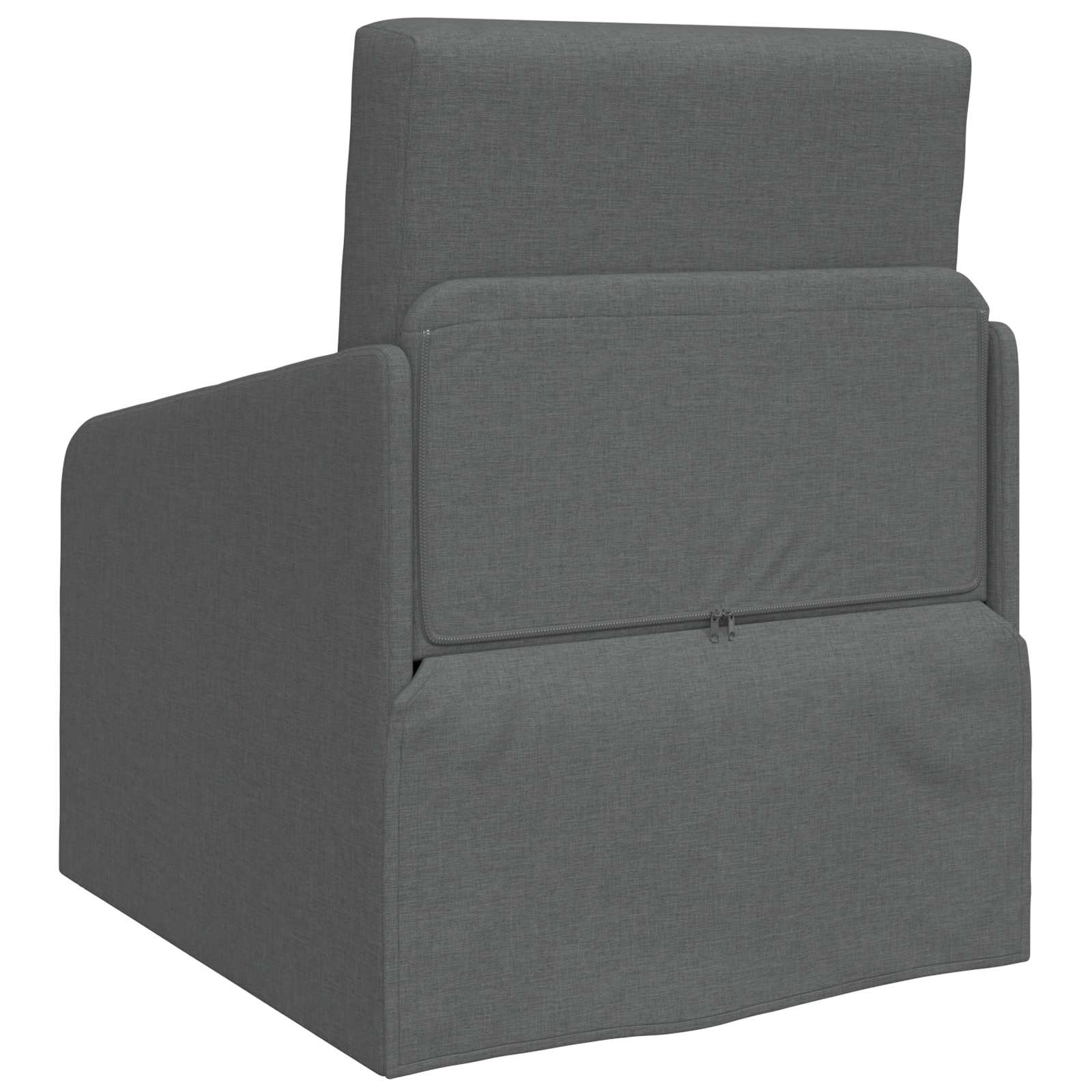 Slaapbank Donkergrijs 65 x 80 x 83 cm Stof