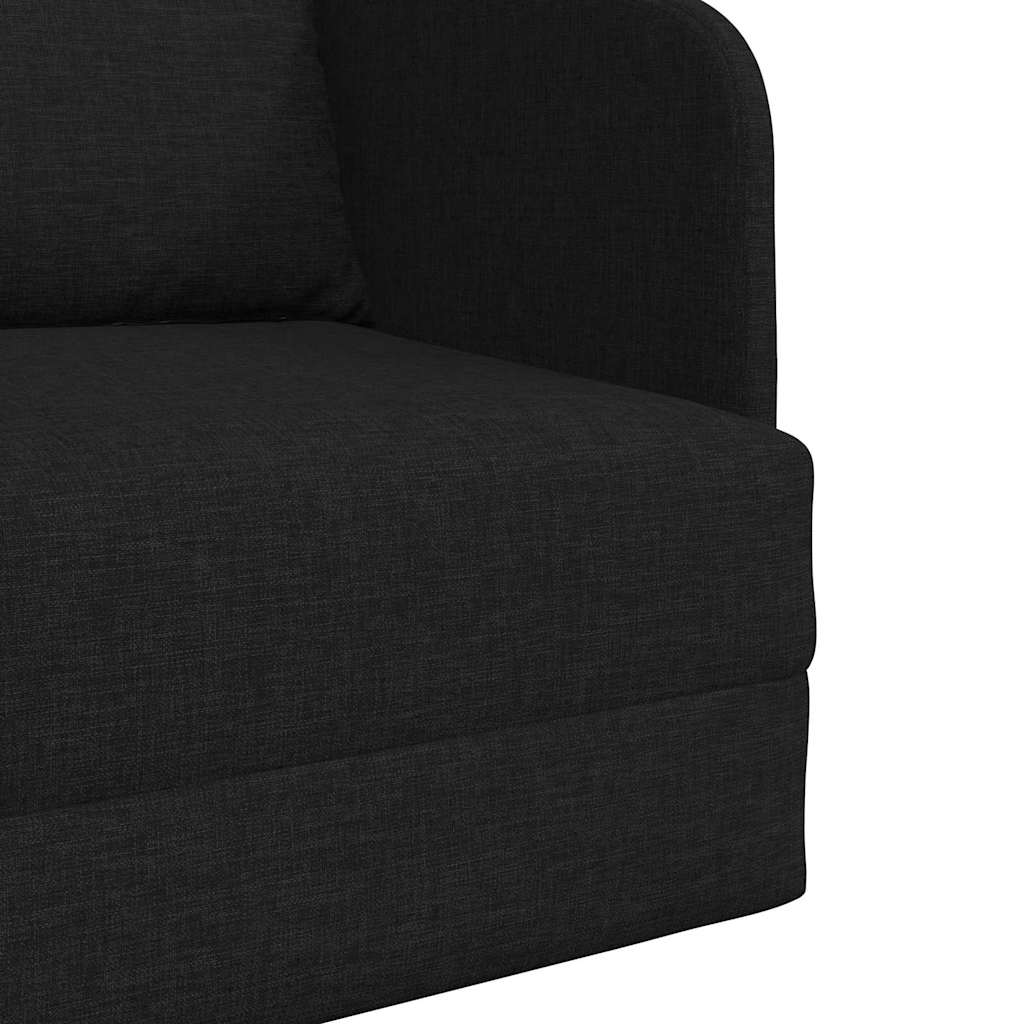 Slaapbank Zwart 65 x 80 x 83 cm Stof