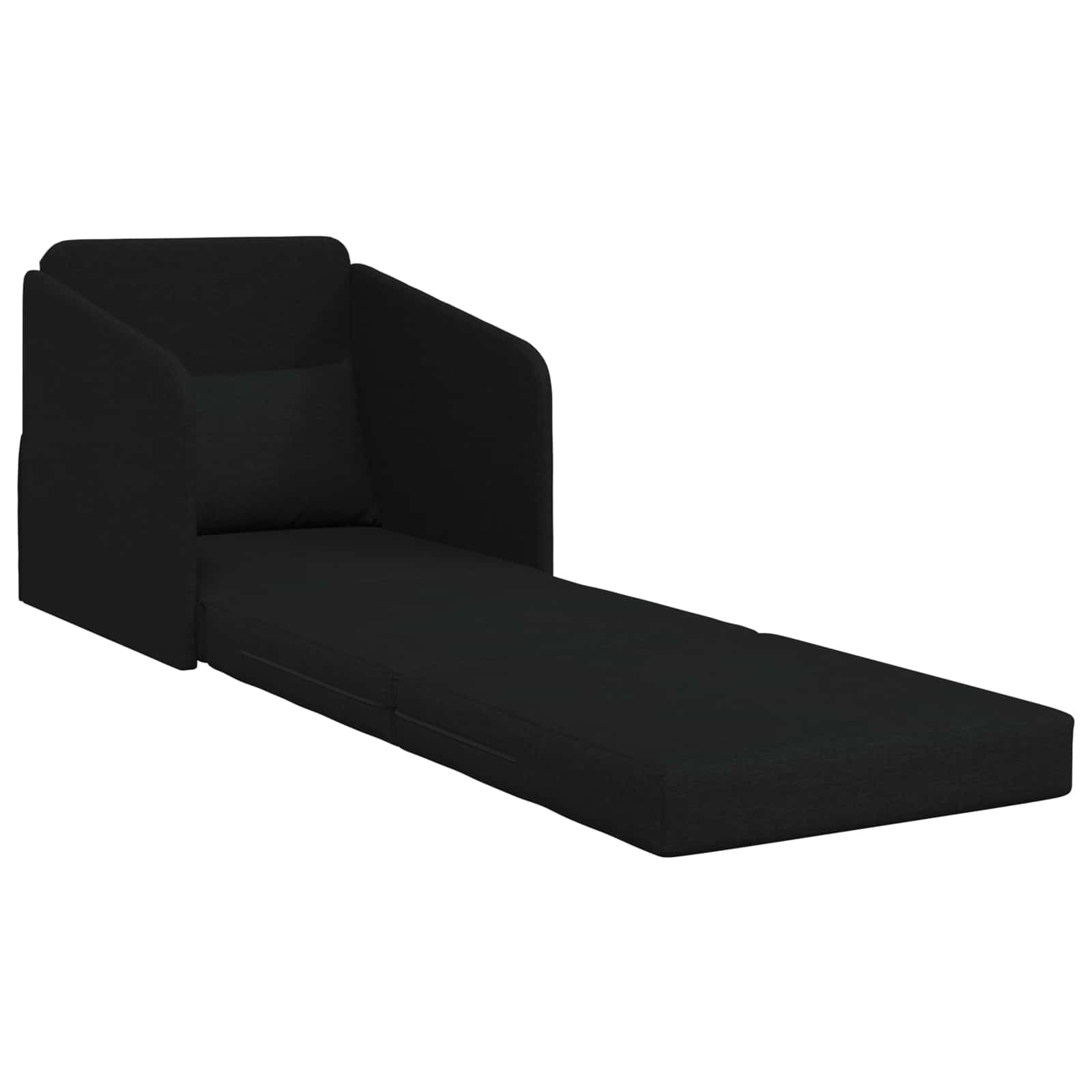 Slaapbank Zwart 65 x 80 x 83 cm Stof